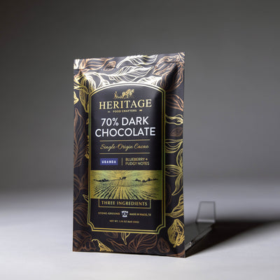 70% Uganda Chocolate Bar 50g