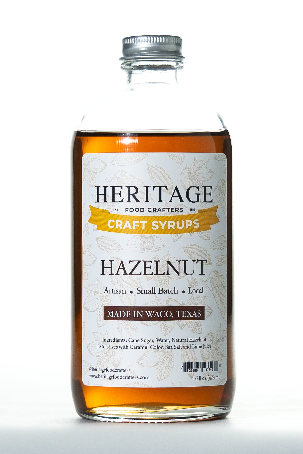 Hazelnut Syrup 16oz